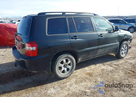 2006 Toyota Highlander V6 z USA, uszkodzony, nr VIN JTEEP21A660158089